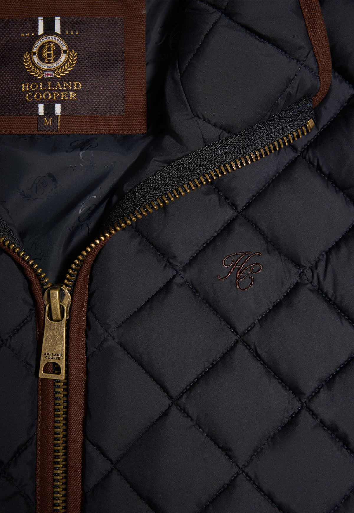 Men's Country Quilted Gilet - Ink Navy