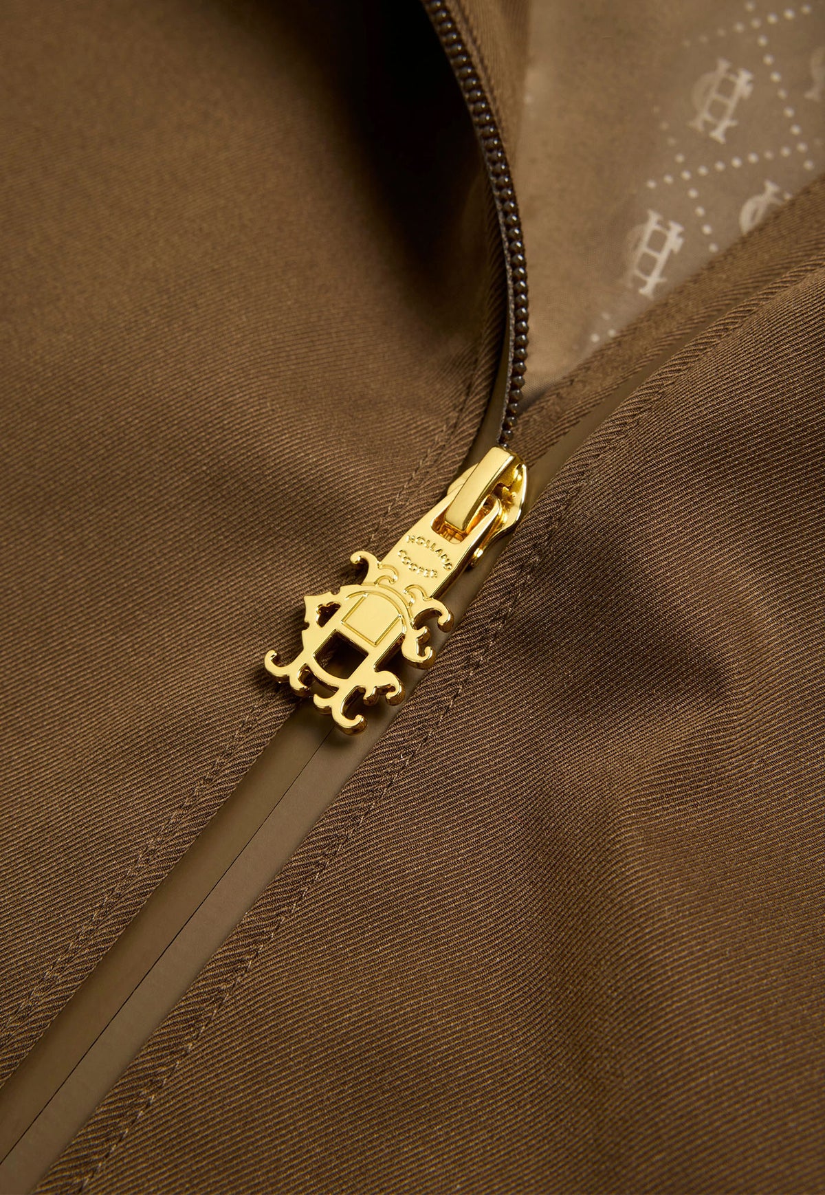 One-Size Lightweight Waterproof Parka - Chestnut