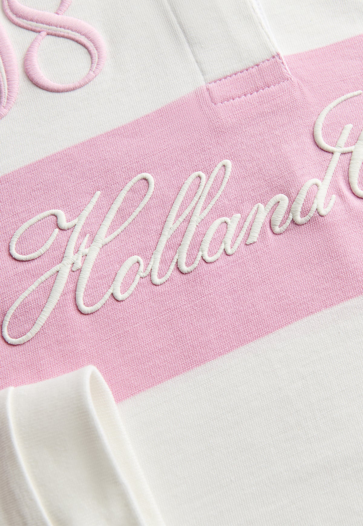Rugby Shirt - Pink Ecru