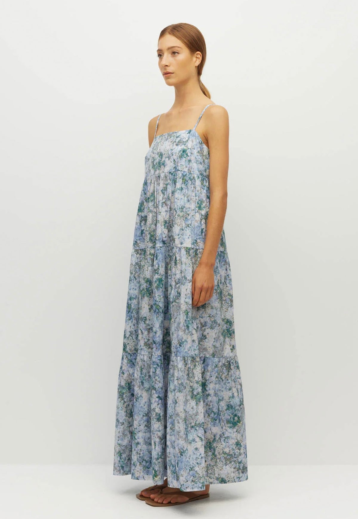 Rosa Dress - Frosted Sky