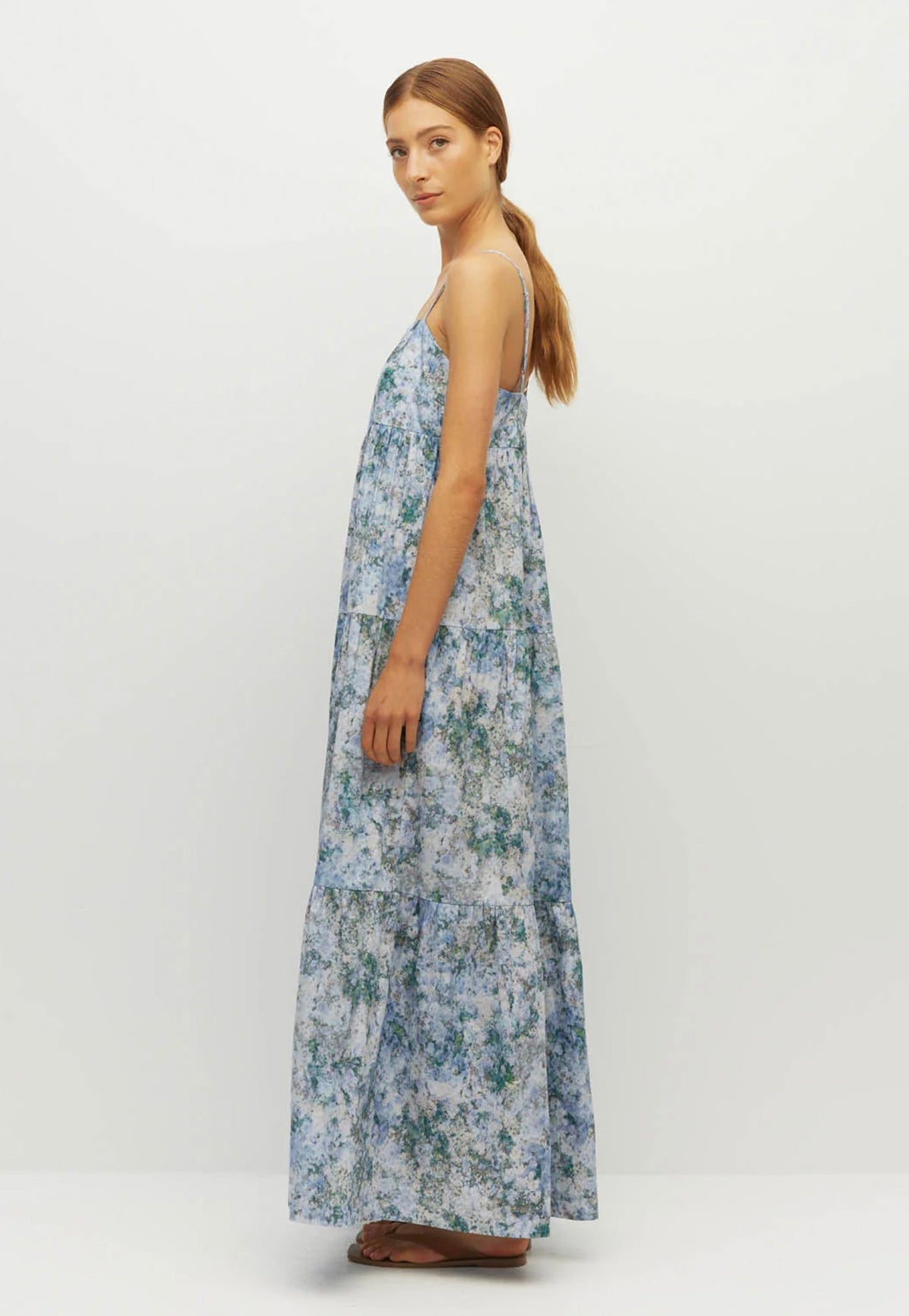 Rosa Dress - Frosted Sky