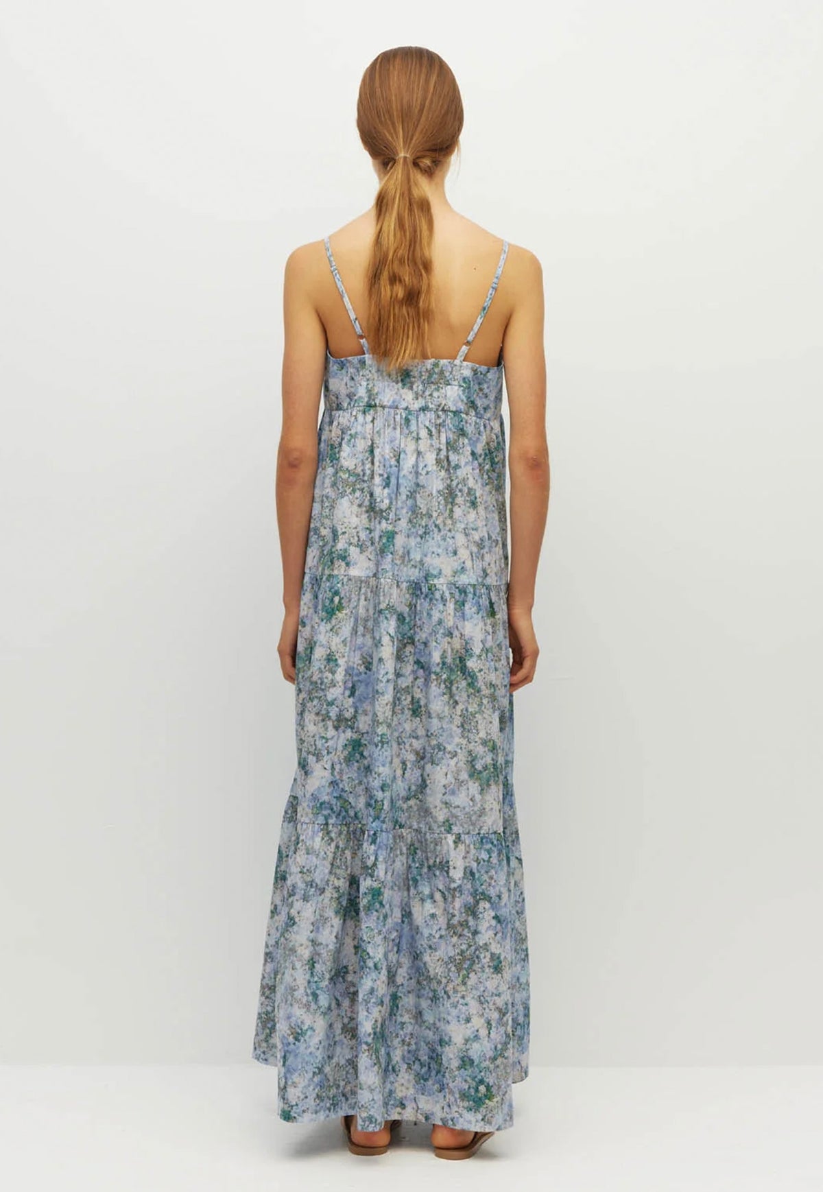 Rosa Dress - Frosted Sky