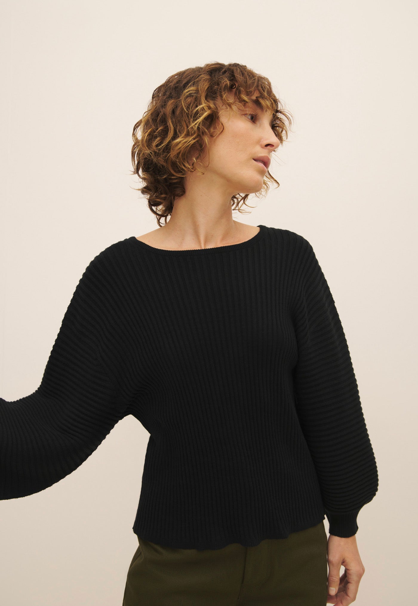 Cassia Sweater - Black sold by Angel Divine