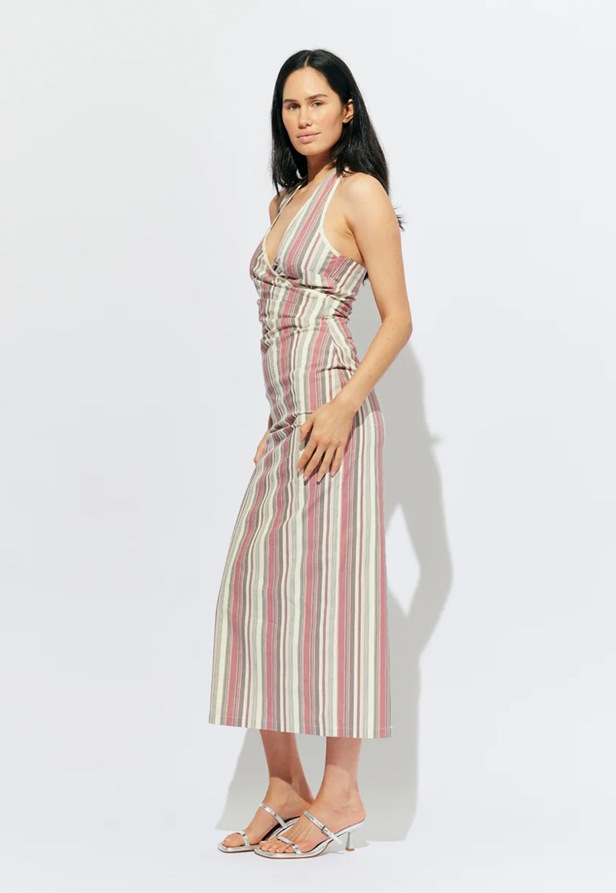 Joey Dress - Anise Stripe