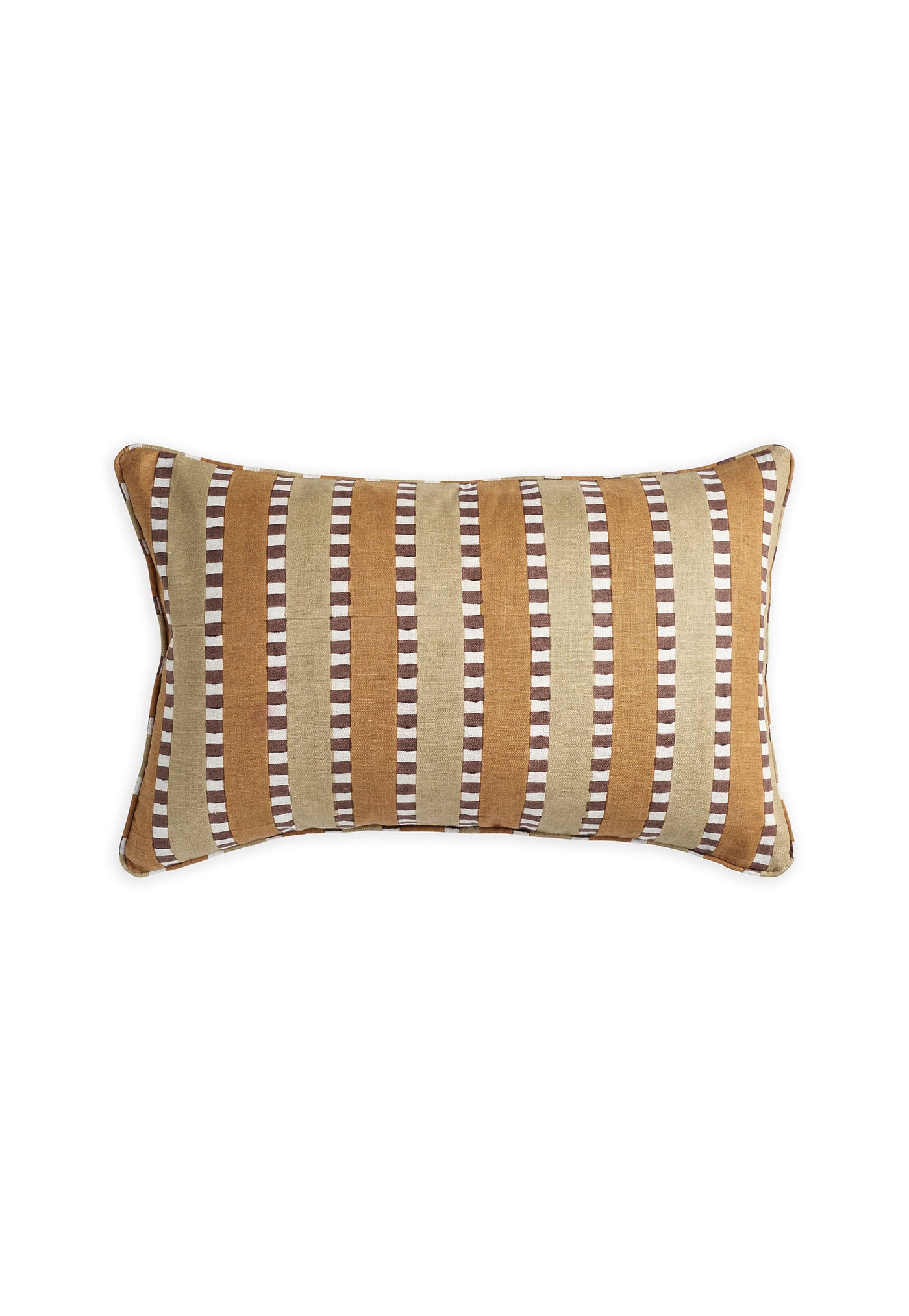 Marrakesh Toffee Linen Cushion 35x55 sold by Angel Divine