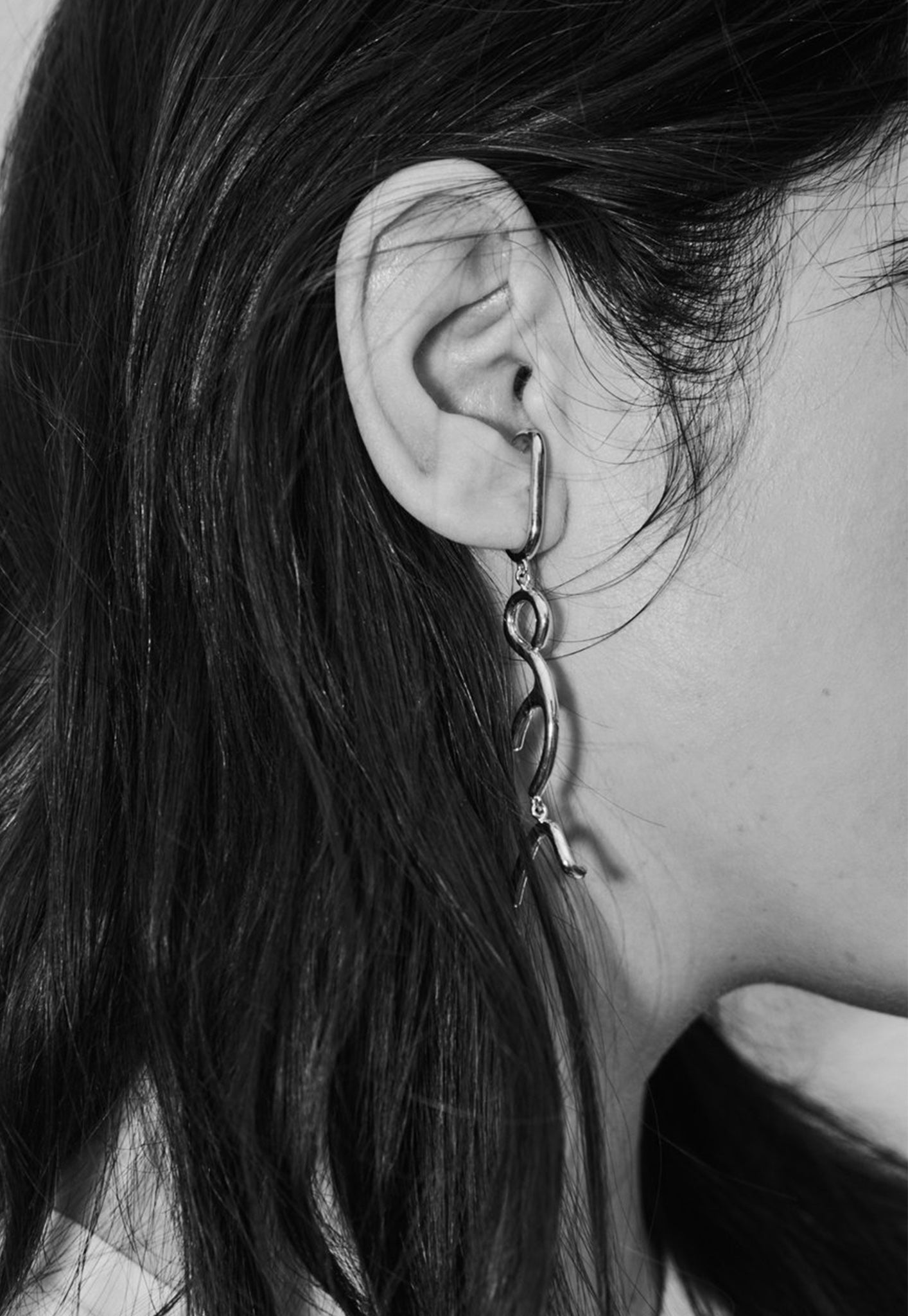 Sculptured Tiered Drop Earrings sold by Angel Divine