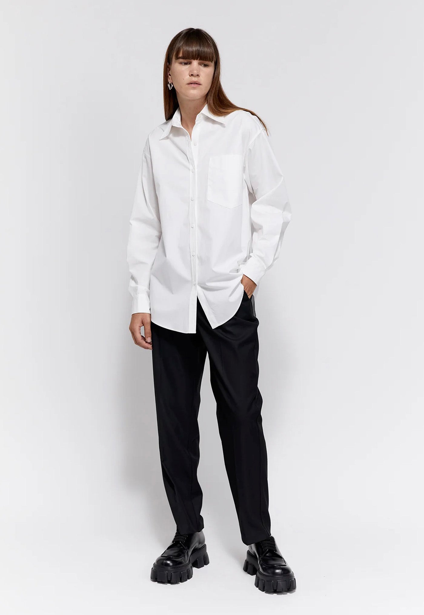 Kantor Shirt - White sold by Angel Divine