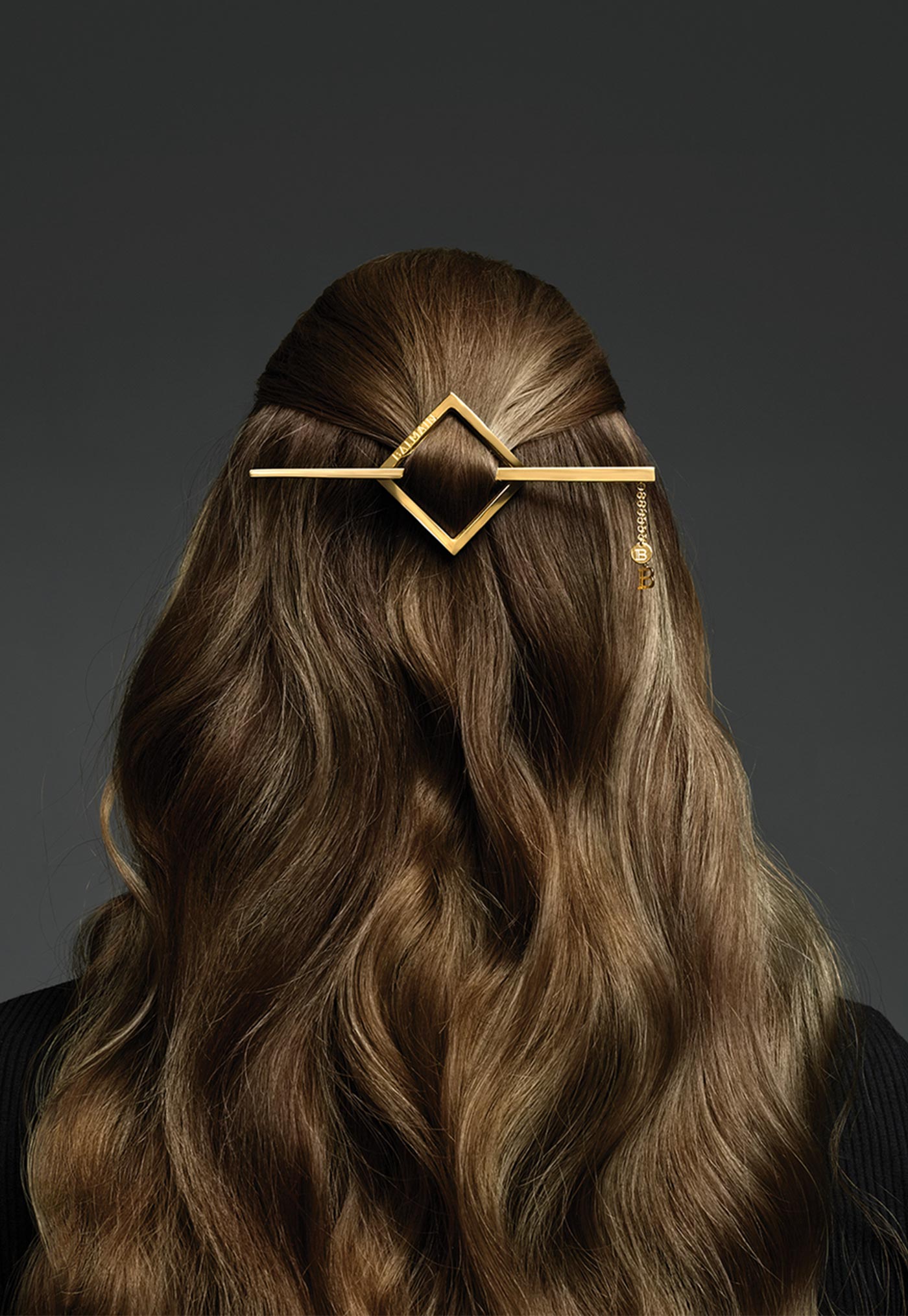 Limited Edition Luxury Barrette and Pin - Gold sold by Angel Divine