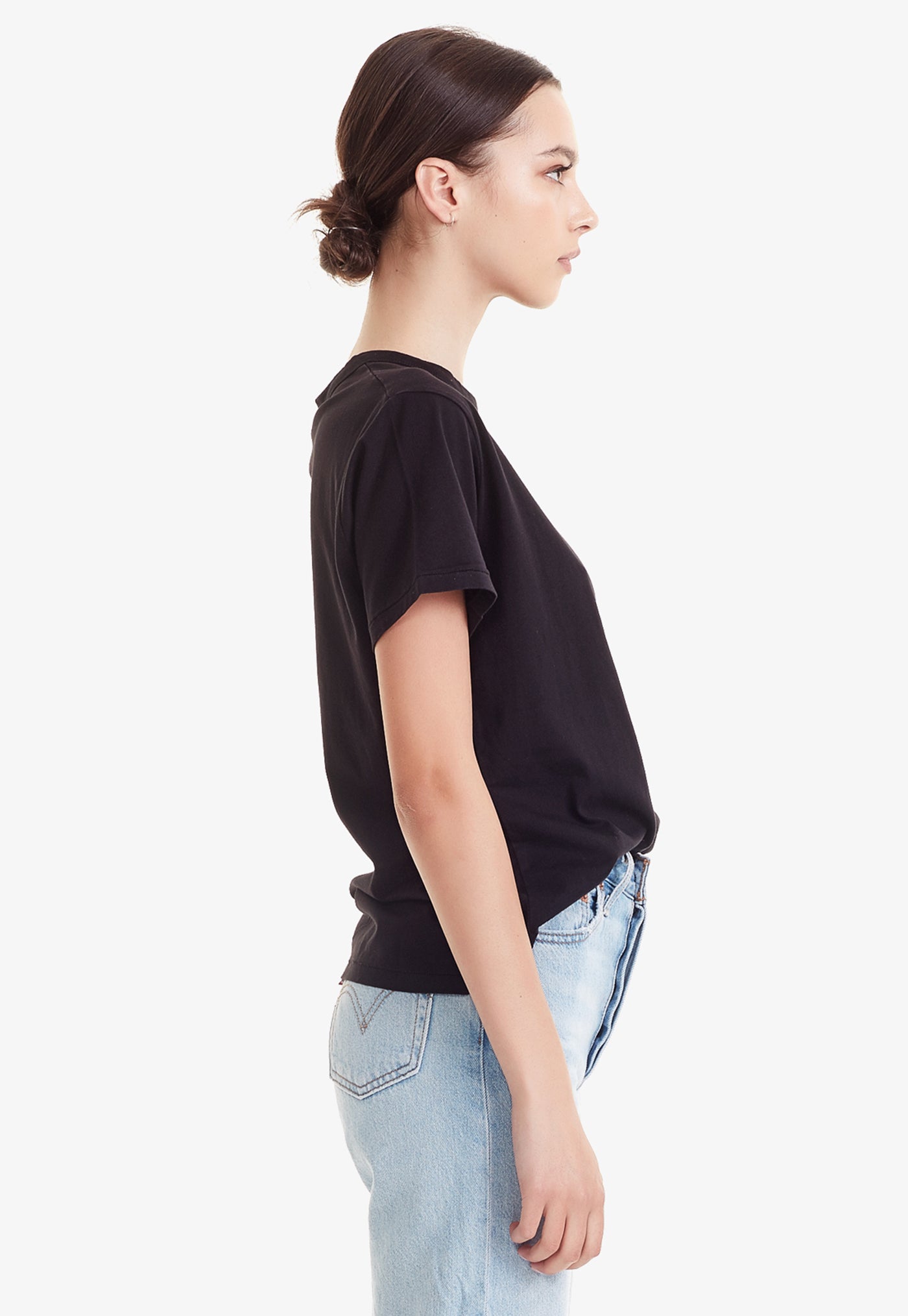 Commoners - Organic Cotton Classic Tee - Black sold by Angel Divine