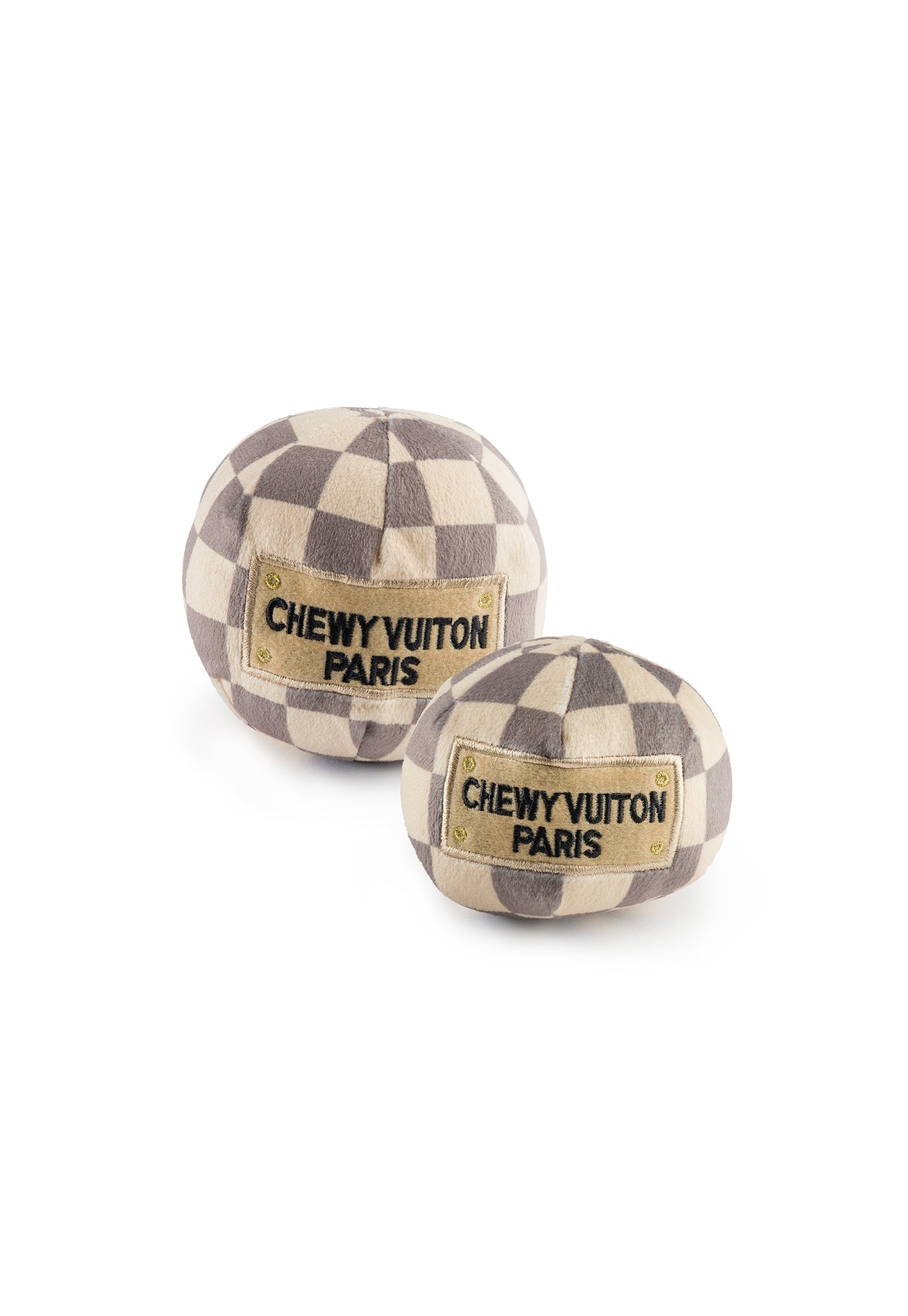 Chewy Vuiton Ball - Checker sold by Angel Divine