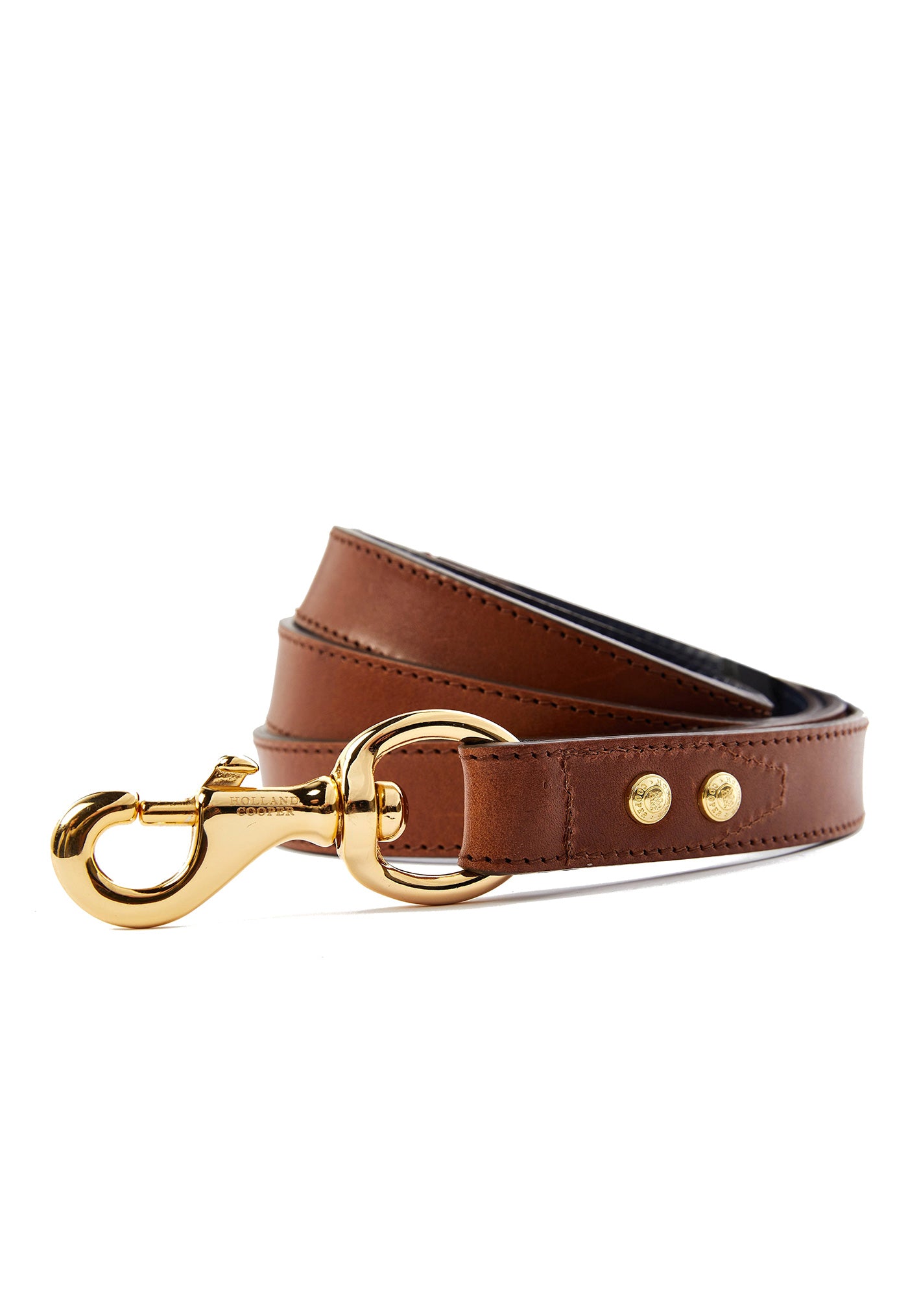 Classic Dog Lead - Chestnut sold by Angel Divine