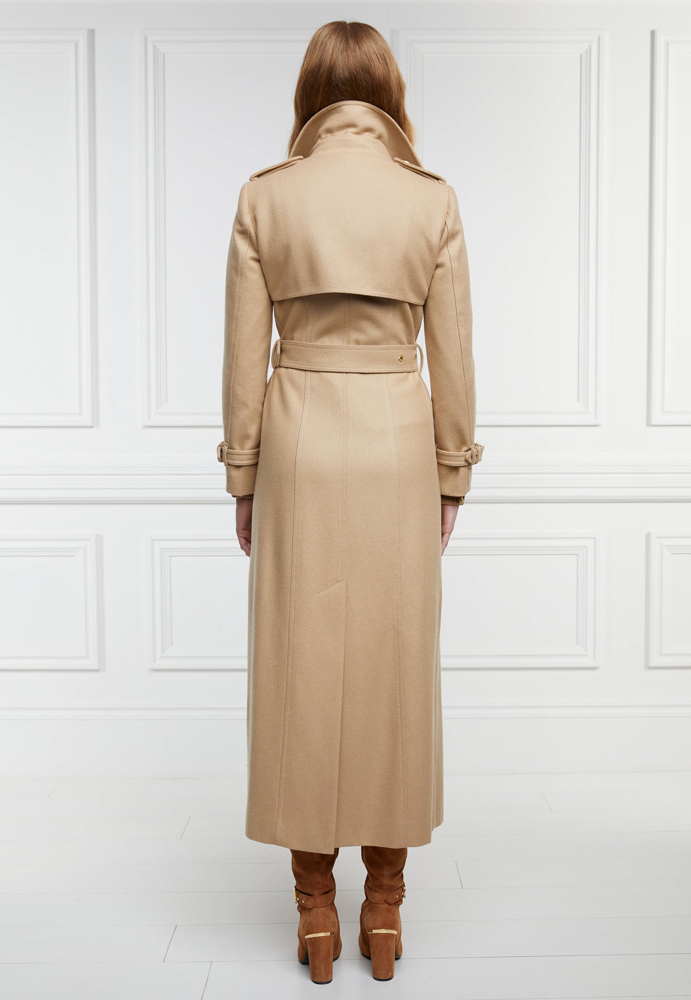 Marlborough Trench Coat Full Length - Camel sold by Angel Divine