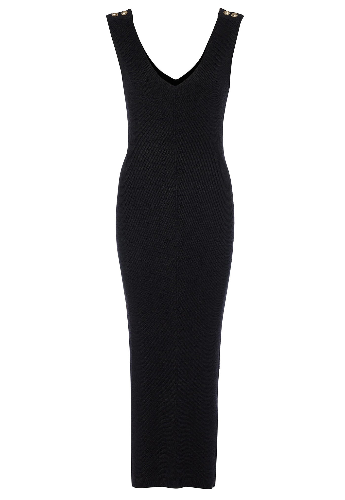 Kensington Sleeveless Dress - Black sold by Angel Divine