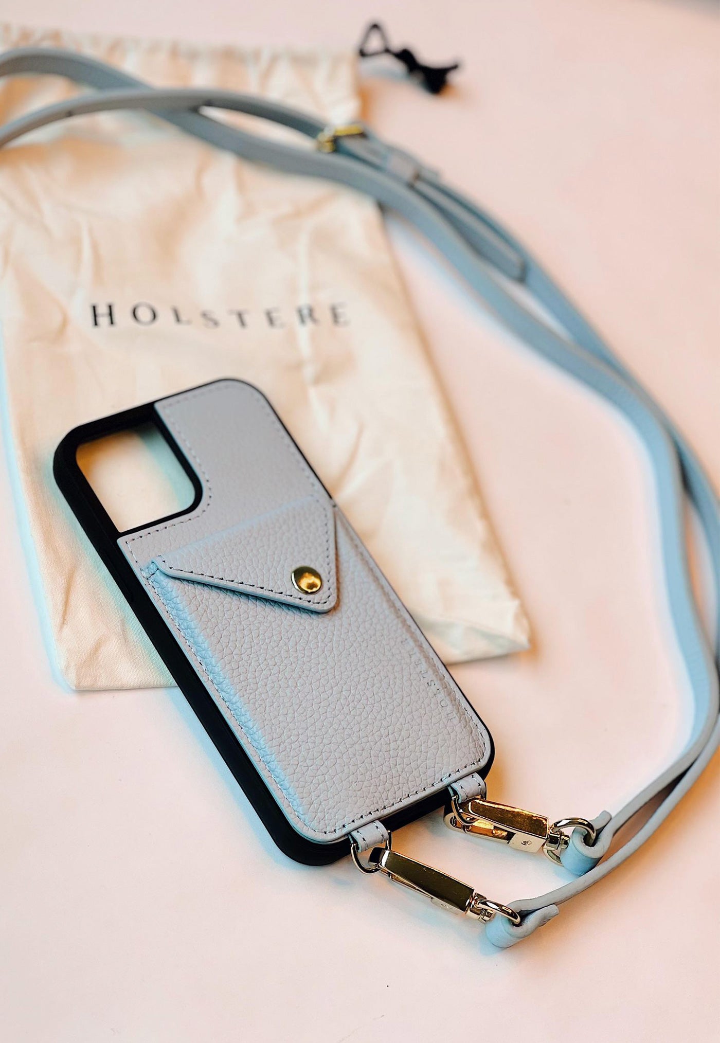 Holstere - Manhattan iPhone Case - Light Blue sold by Angel Divine