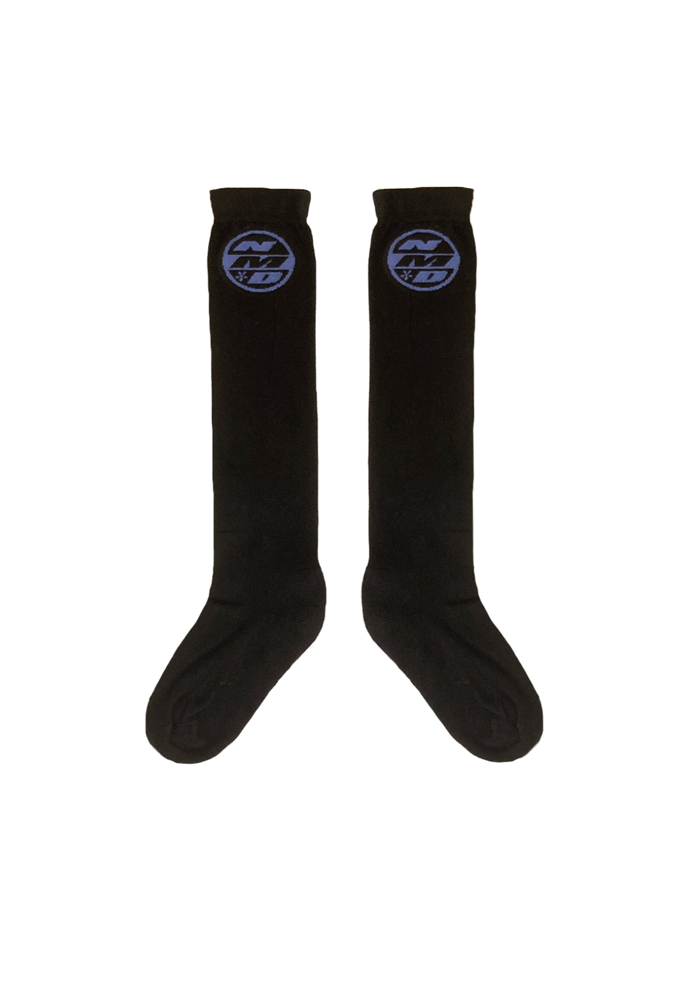 Tall NMD Socks - Black/Blue sold by Angel Divine