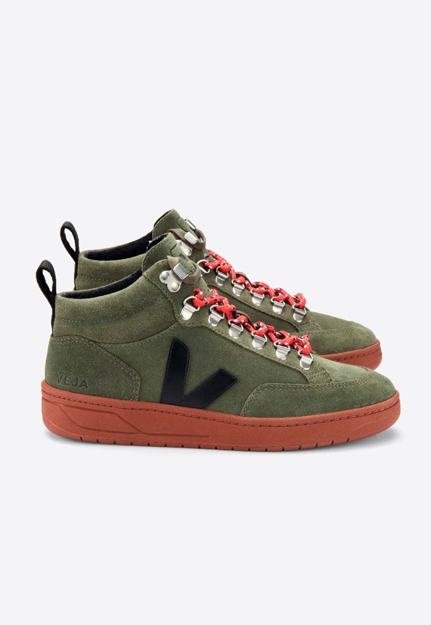 Roraima Nubuck - Black/Olive sold by Angel Divine