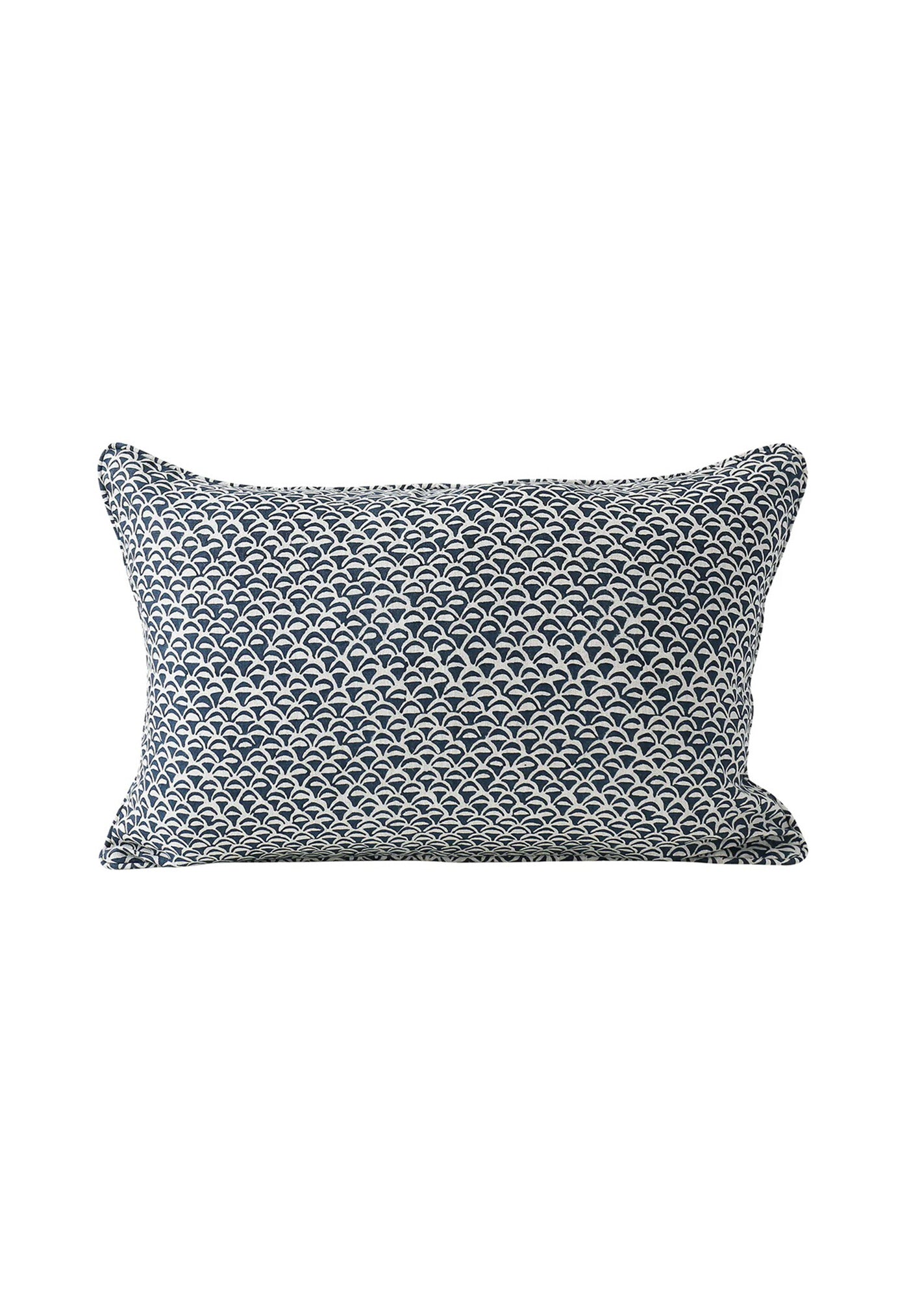 Moro Indian Teal Linen Cushion 35x55 sold by Angel Divine