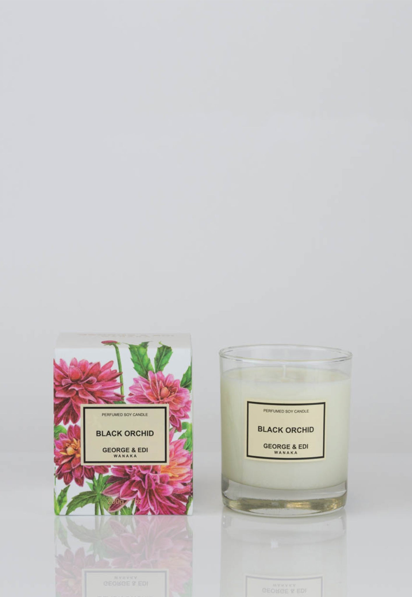 Black Orchid Perfumed Soy Candle sold by Angel Divine