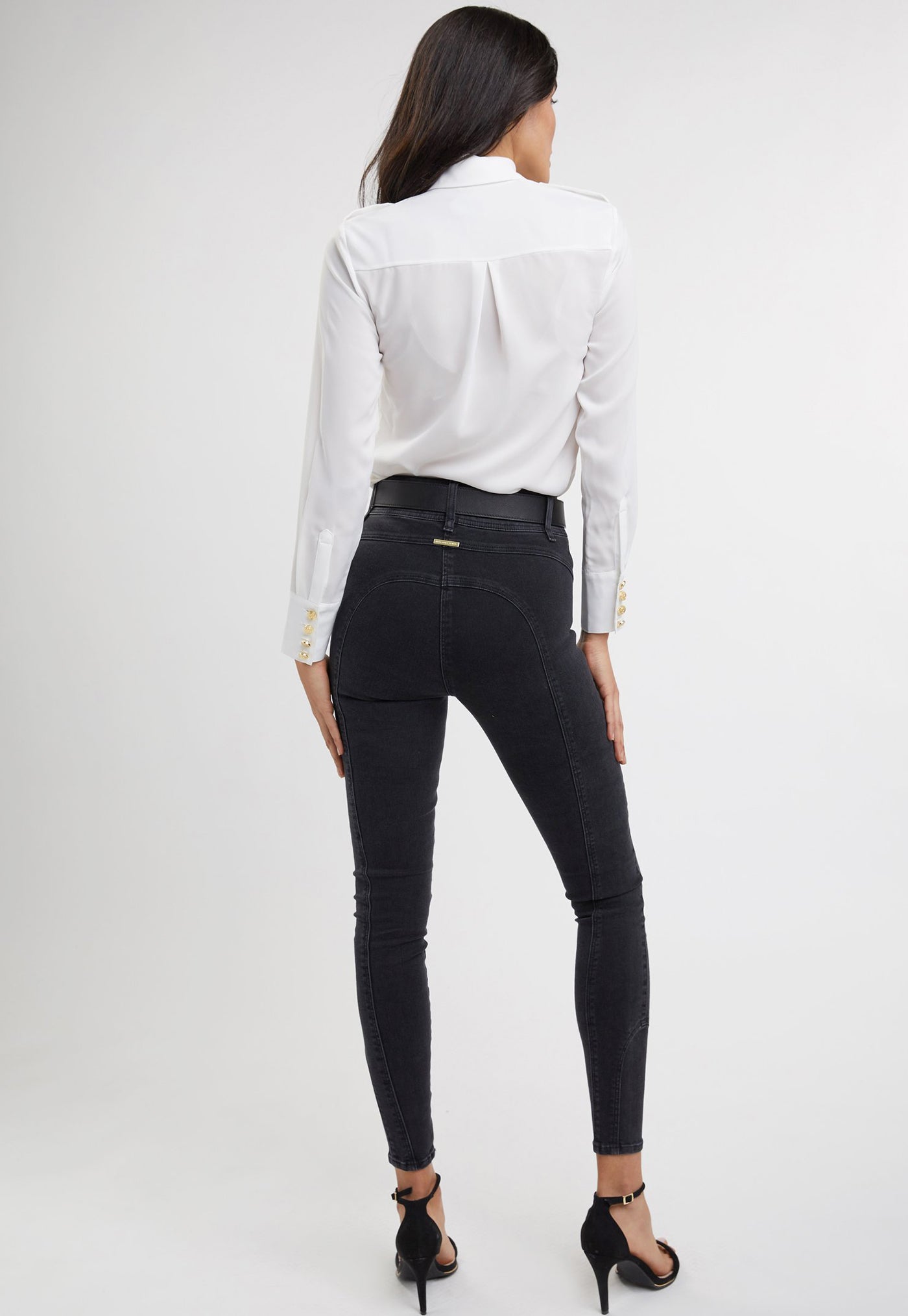 Jodhpur Jean - Washed Black sold by Angel Divine