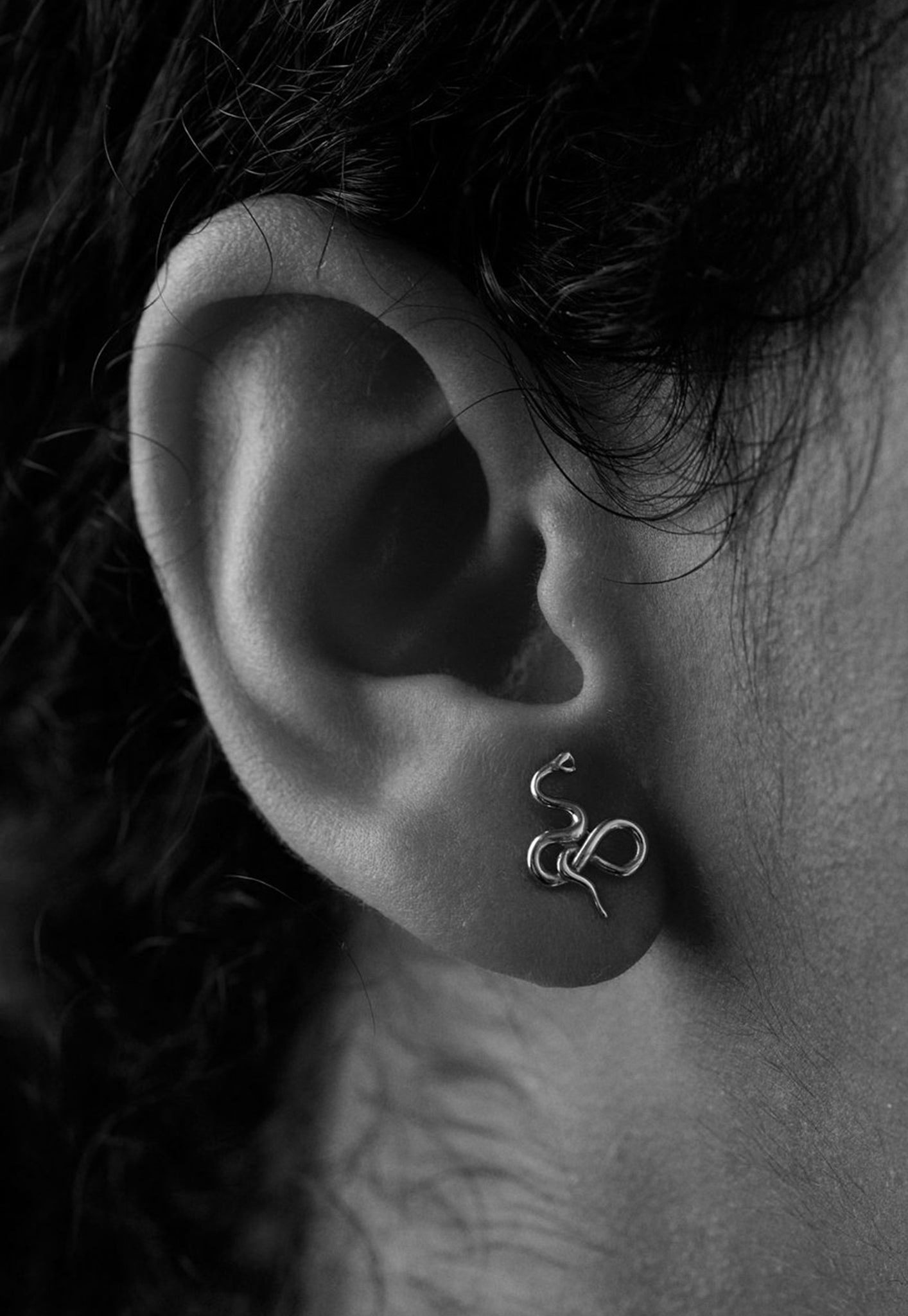 Medusa Stud Earrings sold by Angel Divine