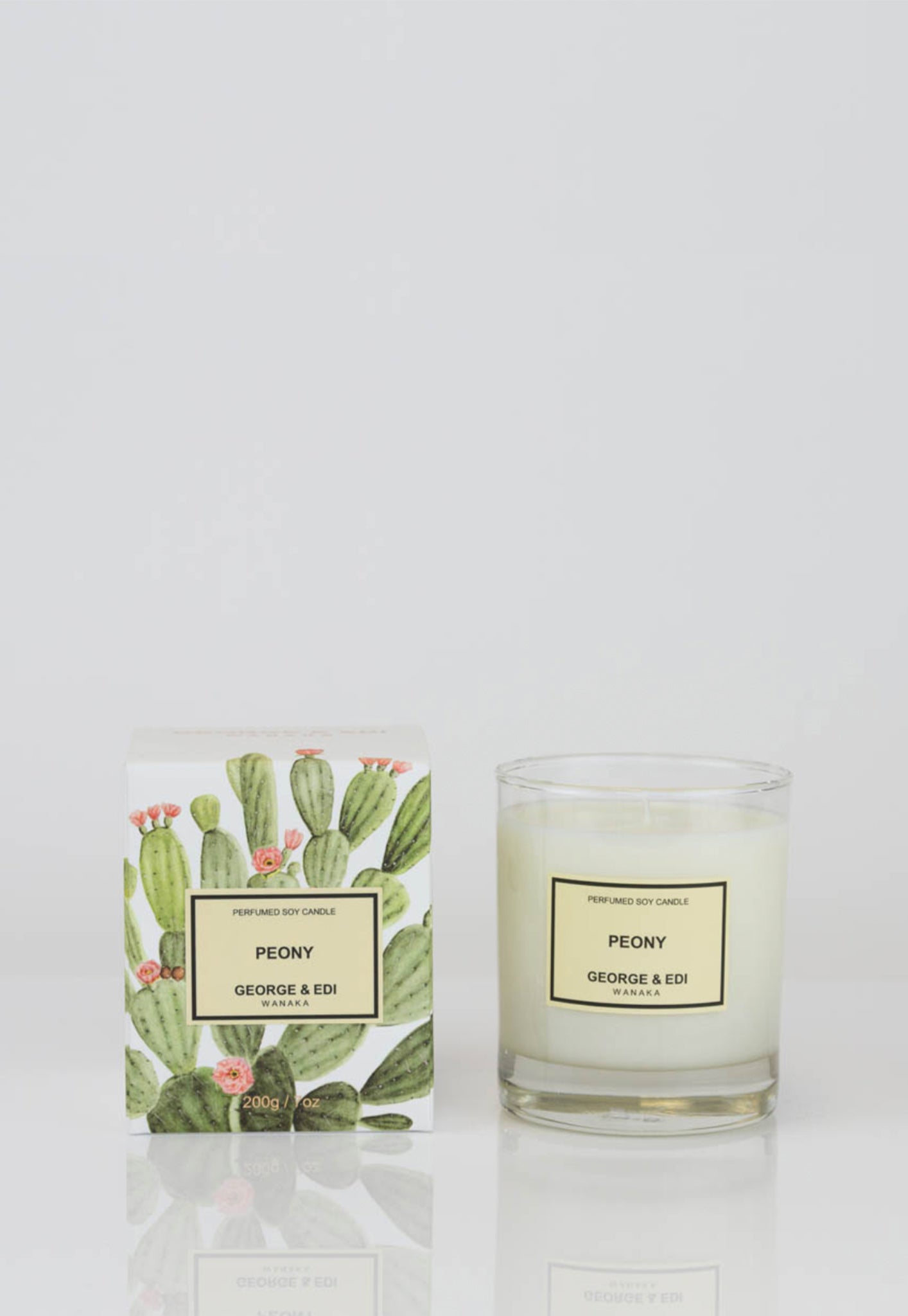 Peony Perfumed Soy Candle sold by Angel Divine